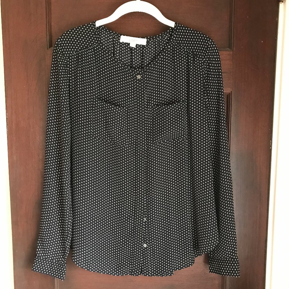 Loft Polka Dot Blouse
